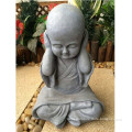 China factory custom granite baby buddha stone sculpture for decorative outdoor garden